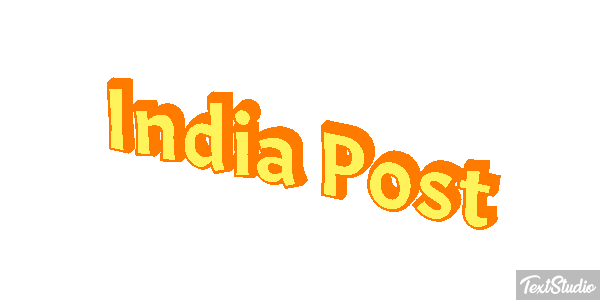 Índia Post Text effect