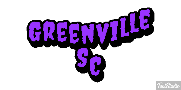 Greenville SC Effetto testo
