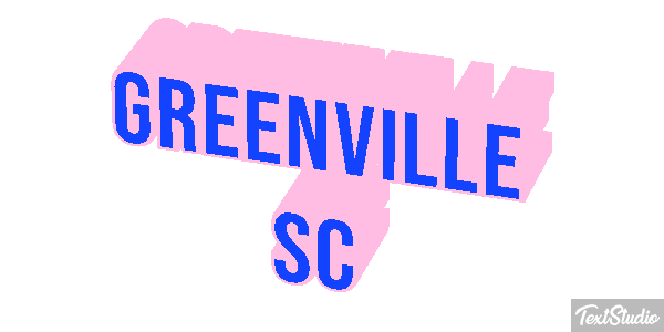 Greenville SC Effetto testo