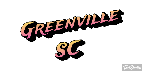 Greenville SC Effetto testo