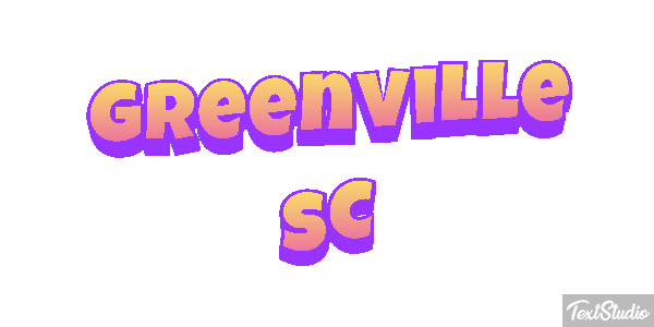 Greenville SC Effetto testo