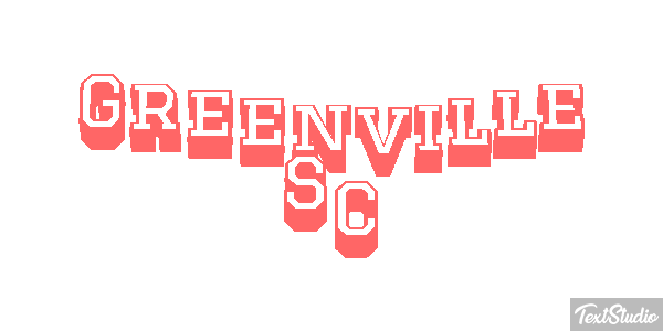 Greenville SC Effetto testo