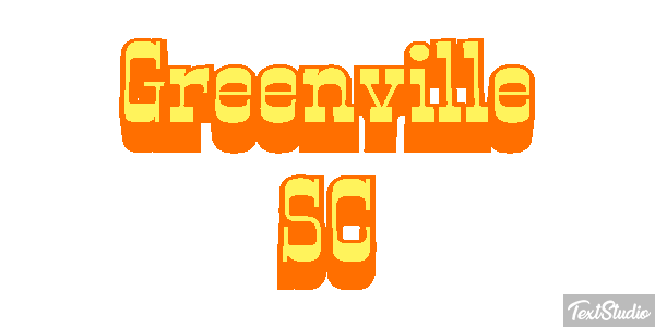 Greenville SC Effetto testo