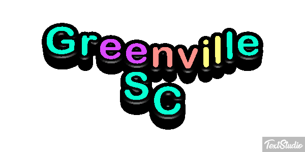 Greenville SC Effetto testo