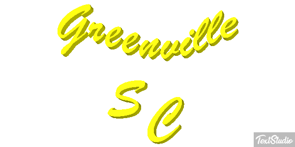 Greenville SC Effetto testo