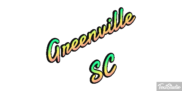 Greenville SC Effetto testo