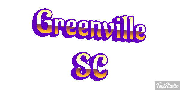 Greenville SC Effetto testo
