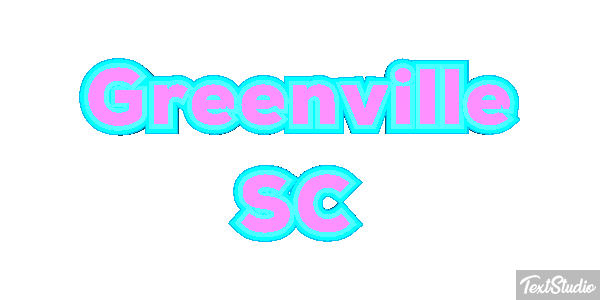 Greenville SC Effetto testo