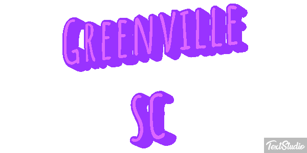 Greenville SC Effetto testo