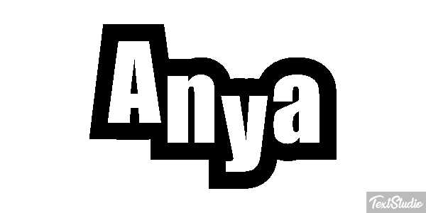 Anya Text effect