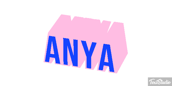 Anya Text effect