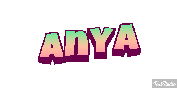 Anya Text effect