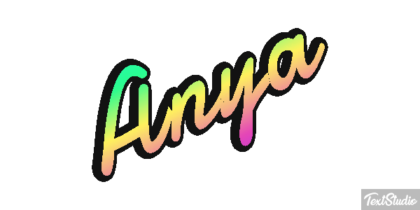 Anya Text effect