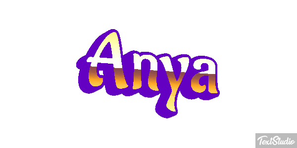 Anya Text effect