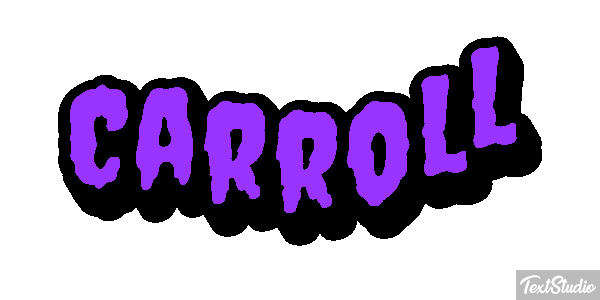 Carroll Text effect