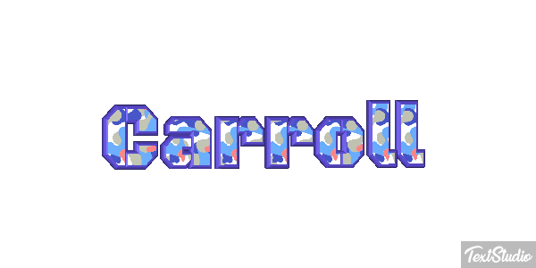Carroll Text effect