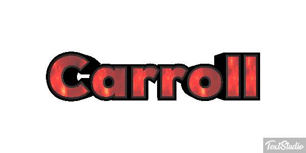 Carroll Text effect