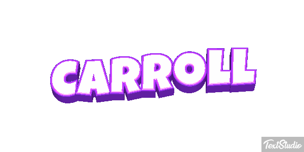 Carroll Text effect