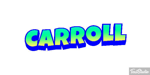 Carroll Text effect