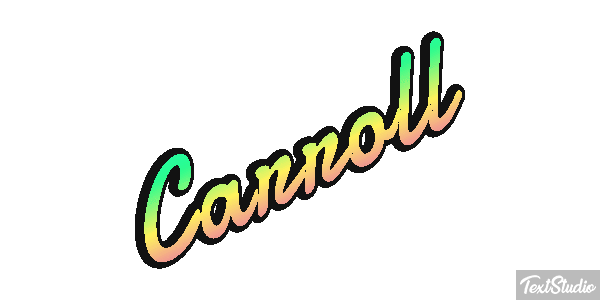 Carroll Text effect