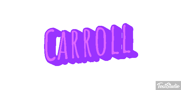 Carroll Text effect