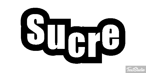 Sucre Effet de texte