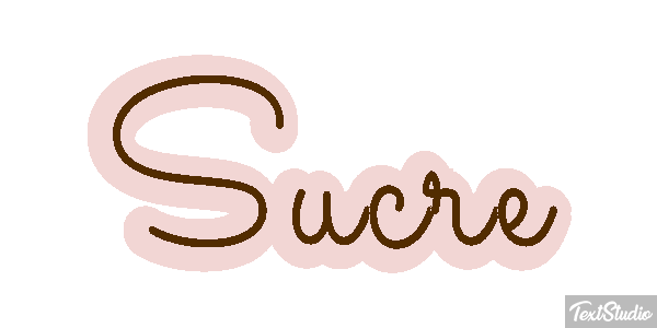 Sucre Effet de texte