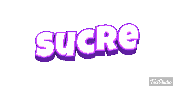Sucre Effet de texte