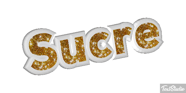Sucre Effet de texte