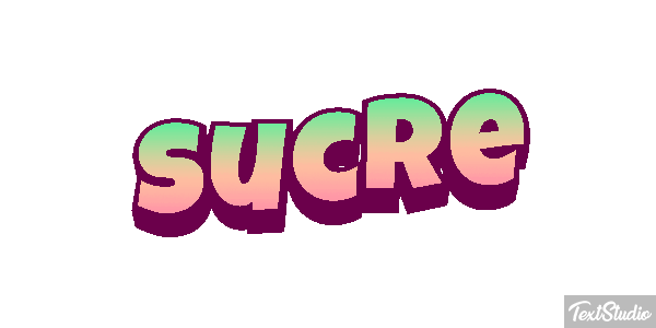 Sucre Effet de texte