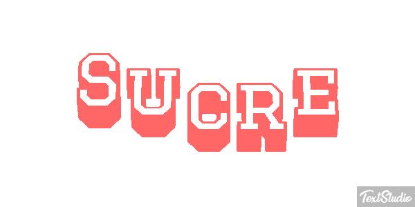 Sucre Effet de texte