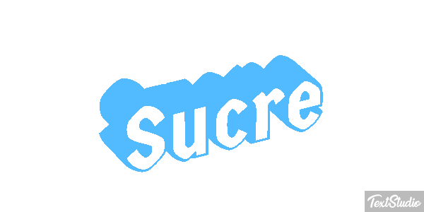 Sucre Effet de texte