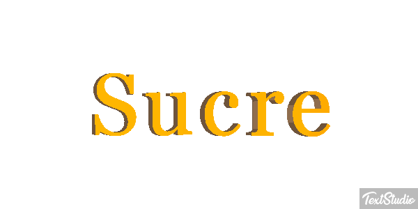 Sucre Effet de texte