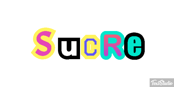 Sucre Effet de texte