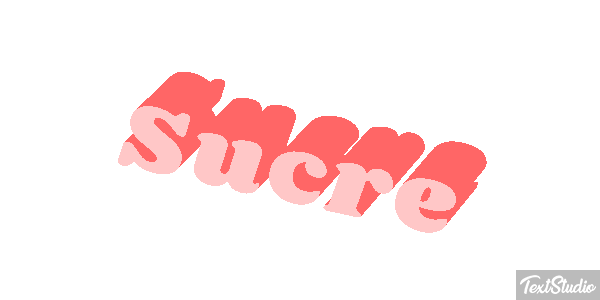 Sucre Effet de texte