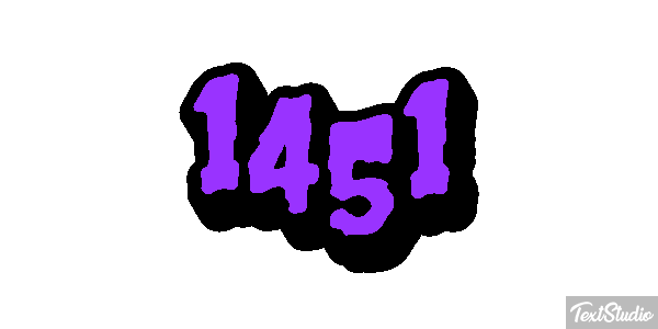 1451 テキスト効果