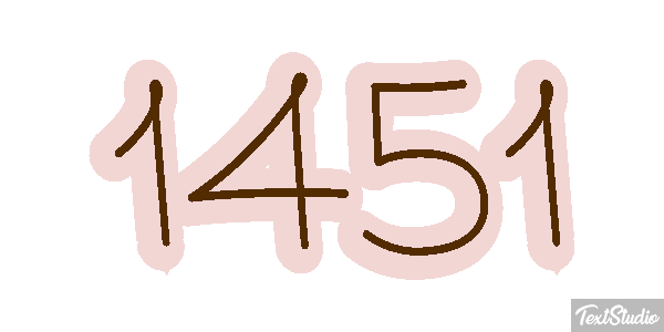 1451 テキスト効果