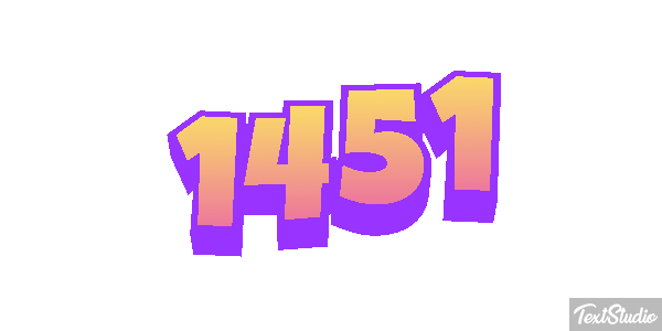 1451 テキスト効果