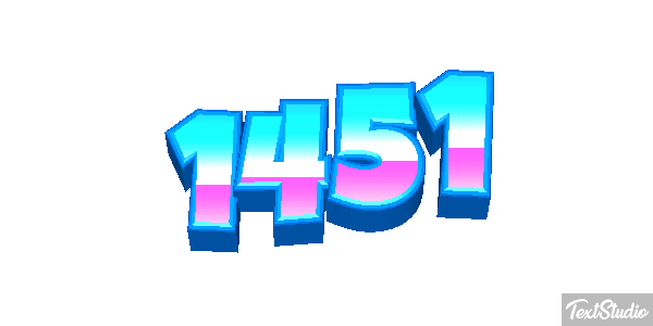 1451 テキスト効果