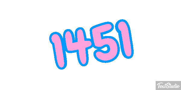 1451 テキスト効果