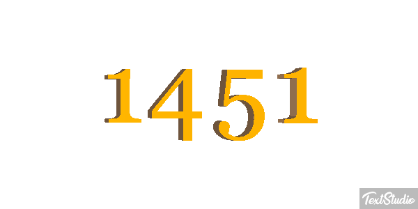 1451 テキスト効果