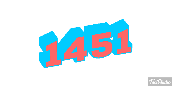 1451 テキスト効果