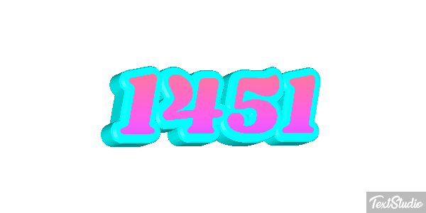 1451 テキスト効果