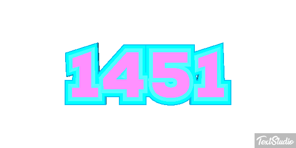 1451 テキスト効果