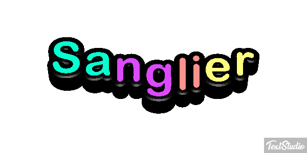 Sanglier Effet de texte