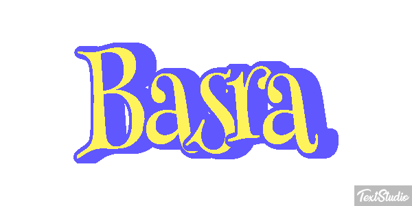 Basra Text effect