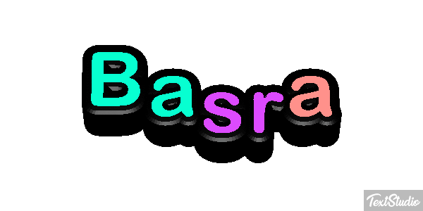 Basra Text effect