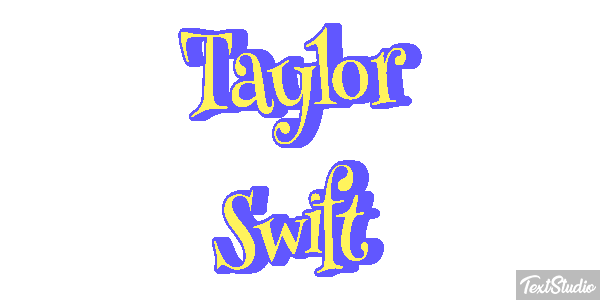 Taylor Swift Efeito do texto