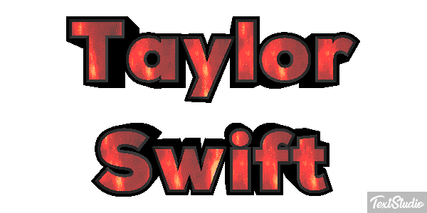 Taylor Swift Efeito do texto