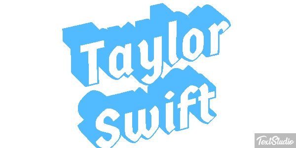 Taylor Swift Efeito do texto